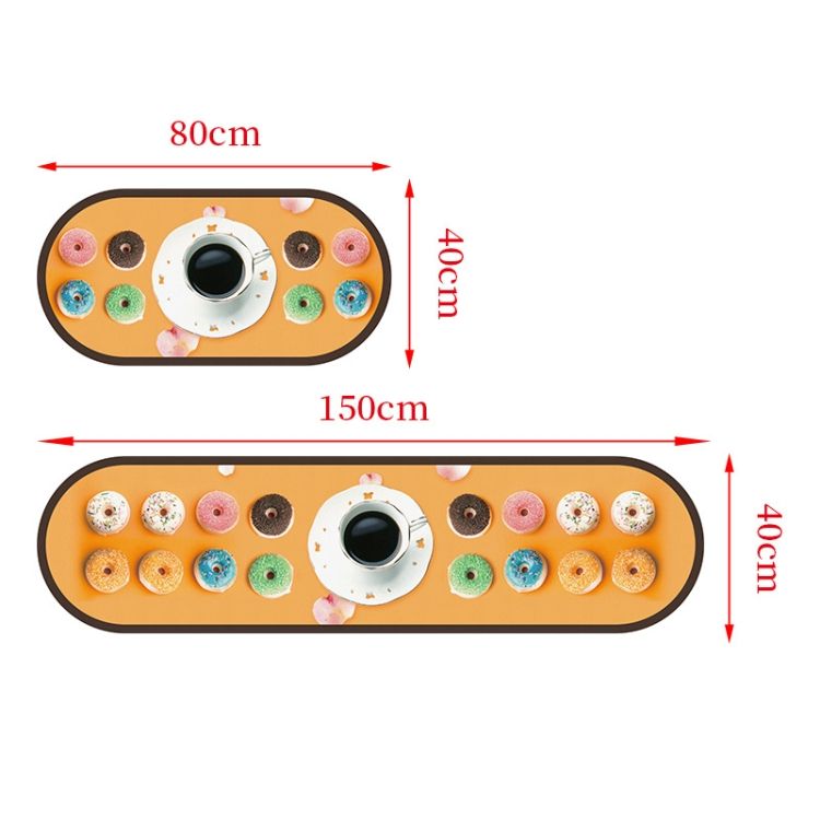 Household Waterproof Floor Mats, Specification: 40x150cm
