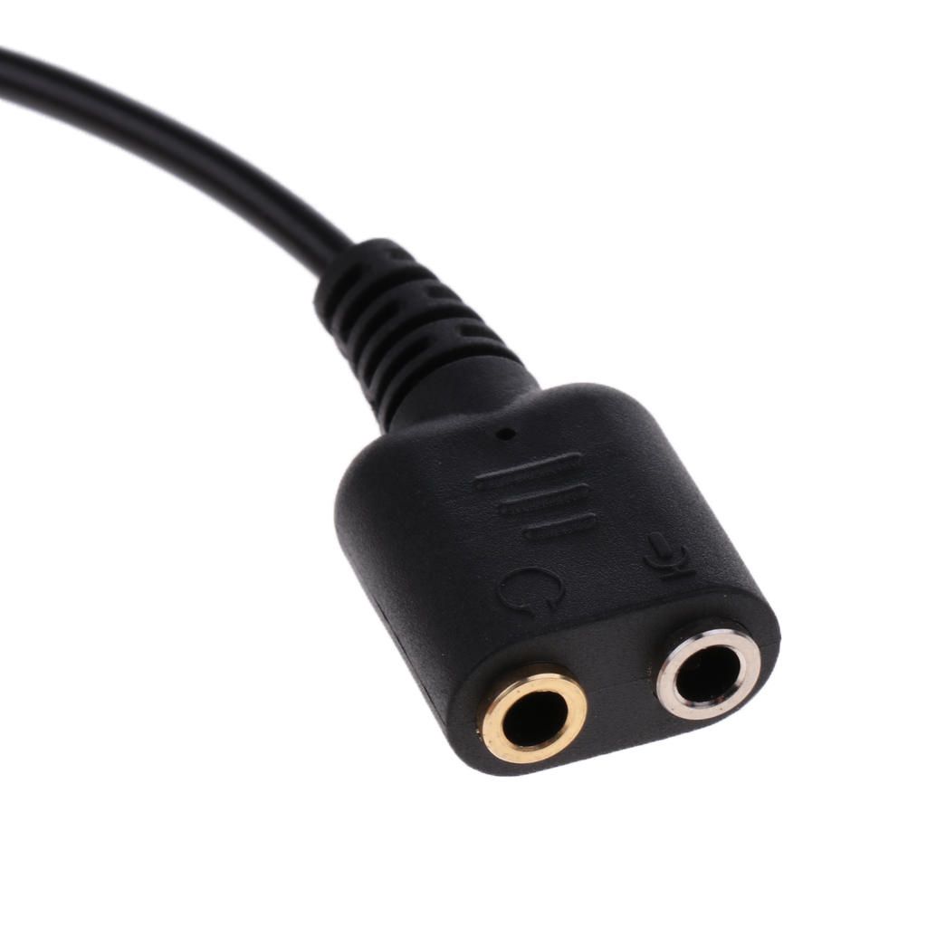 Double 3.5mm Audio Female To  Adapter Cable For PC