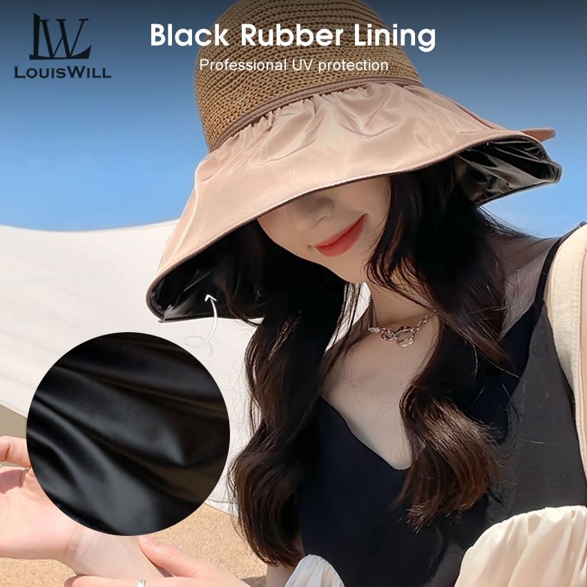 LouisWill Women Fisherman Hat Sun Hats UPF50+ Sun Protection