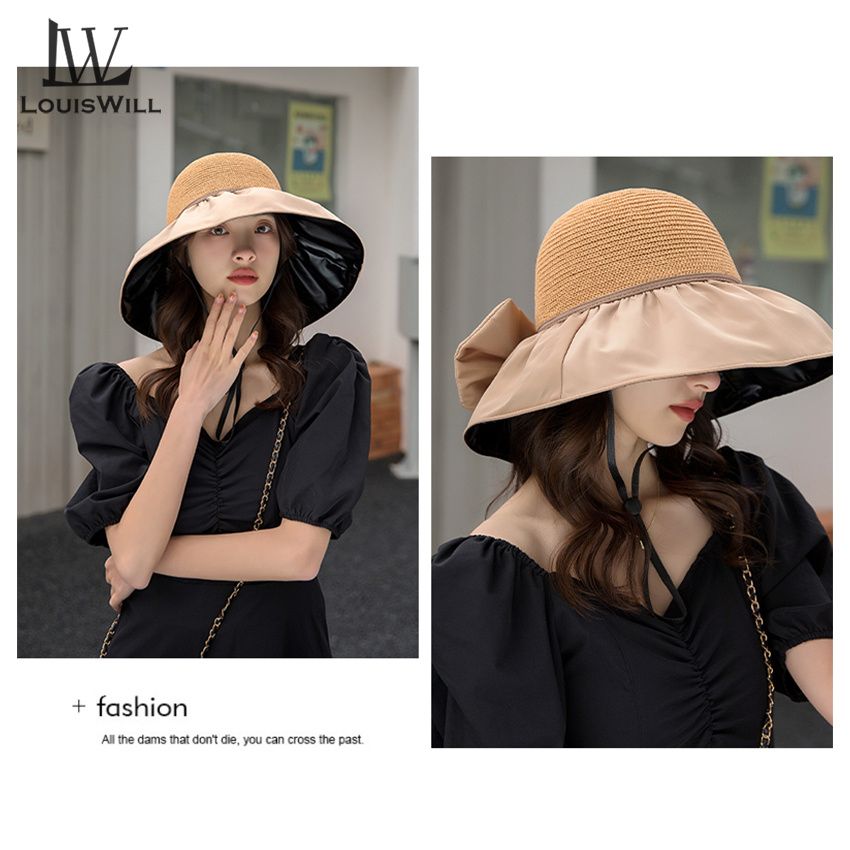 LouisWill Women Fisherman Hat Sun Hats UPF50+ Sun Protection