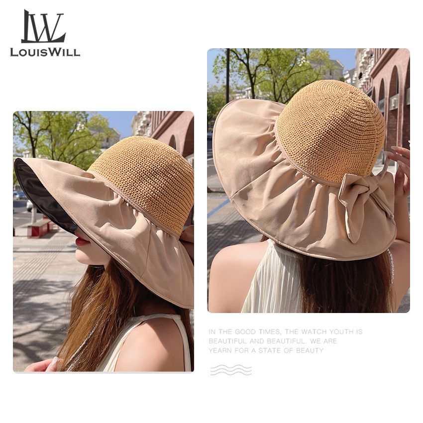 LouisWill Women Fisherman Hat Sun Hats UPF50+ Sun Protection