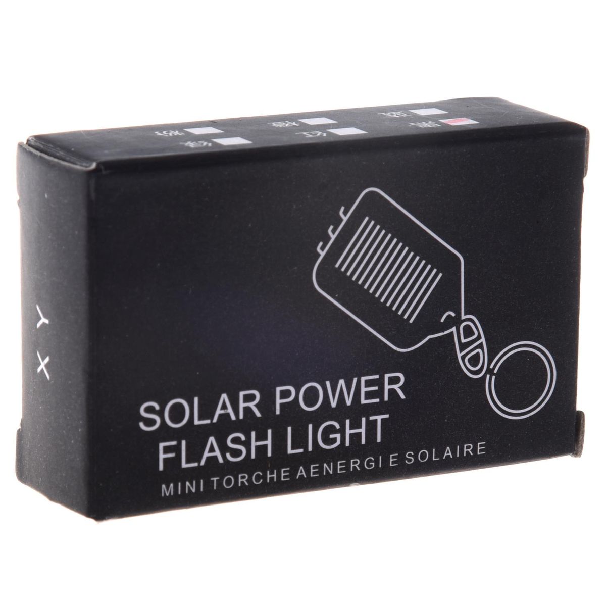Solar-powered LED Flashlight /
