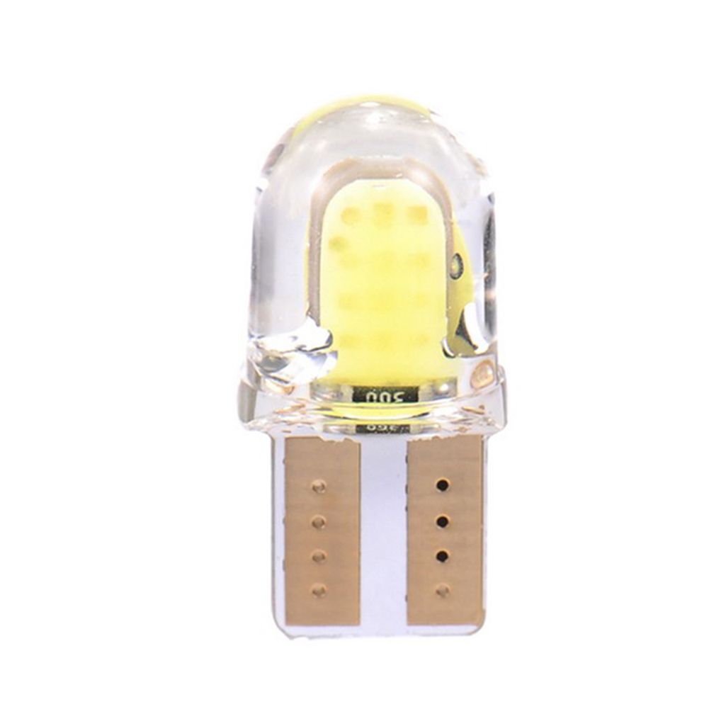 2Pcs T10 W5W COB 12V Super Bright Car LED Light-Ice Blue