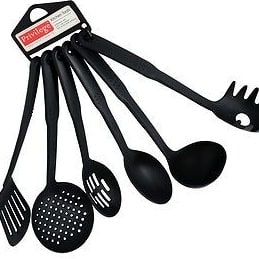 Set Of 6 Nylon Spoons For Non Stick Cookware