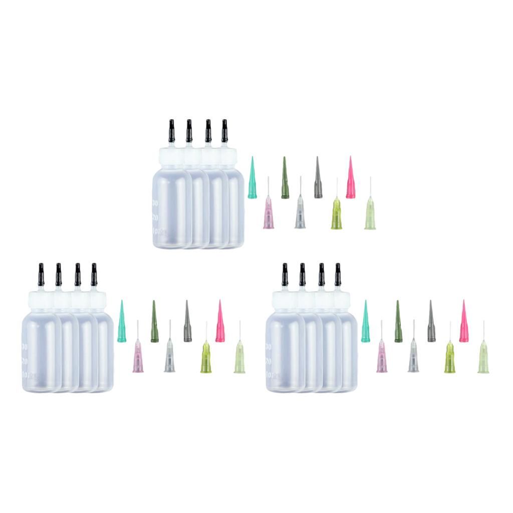 12x Empty Ink   Bottles With +     Kit