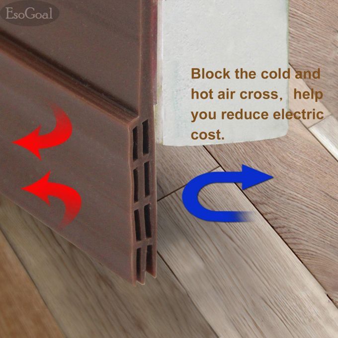 EsoGoal Noise Reduction Door Bottom Seal Strip Adhesive