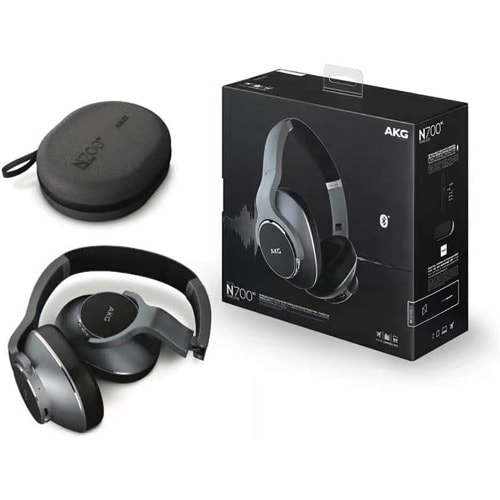 Akg N700nc Over-Ear Foldable Wireless Bluetooth Headphones With Active Noise Cancellation