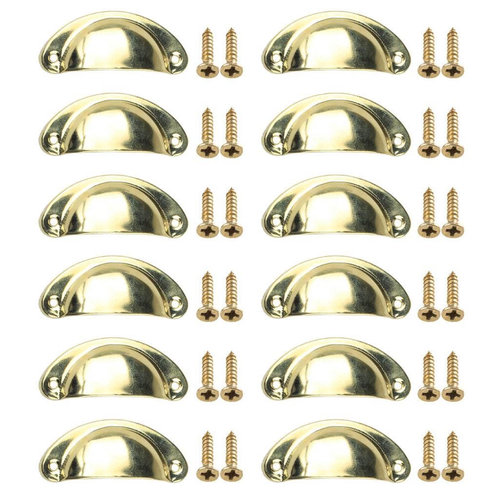 Drawer Pulls Cup Pulls Kitchen  Handles For Bedroom Yellow