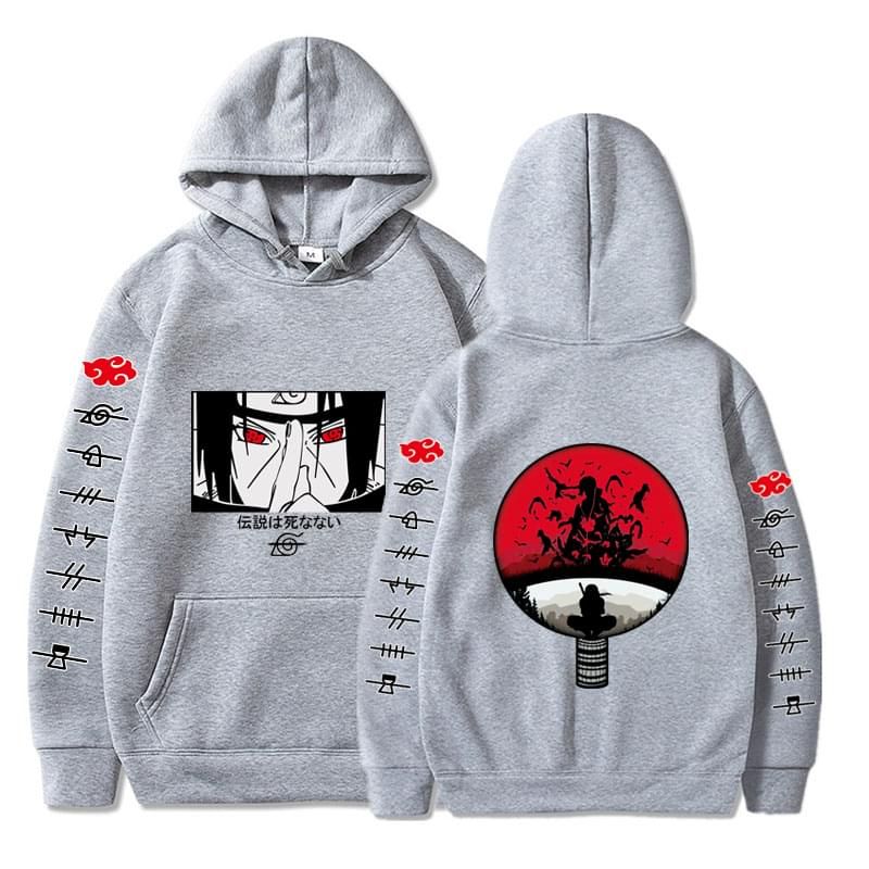 Itachi Hoodie Akatsuki Anime Sweatshirt Uzumaki Sakura Kakashi Sasuke Hinata Hyuga Harajuku Sweatshirts Men Women Clothes(No.#50274)