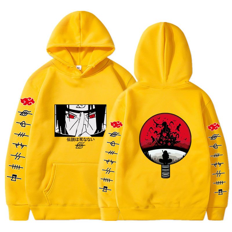 Itachi Hoodie Akatsuki Anime Sweatshirt Uzumaki Sakura Kakashi Sasuke Hinata Hyuga Harajuku Sweatshirts Men Women Clothes(No.#50274)