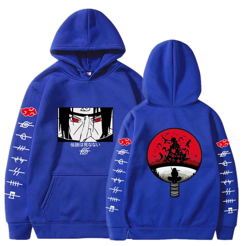 Itachi Hoodie Akatsuki Anime Sweatshirt Uzumaki Sakura Kakashi Sasuke Hinata Hyuga Harajuku Sweatshirts Men Women Clothes(No.#50274)