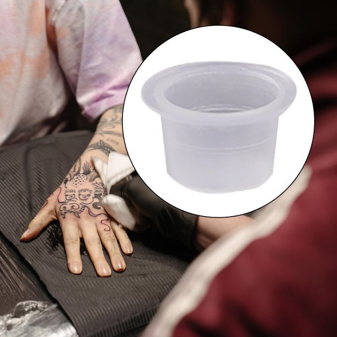 1000 Pcs Tattoo Ink Cups Disposable Tattoo Supplies Container For