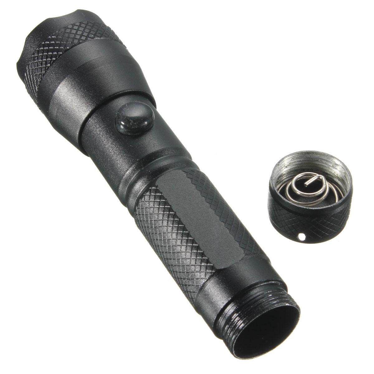 2 In 1 Portable 7 LED Red Laser Pointer Pen Torch Flashlight Light Lamp W/ Strap
