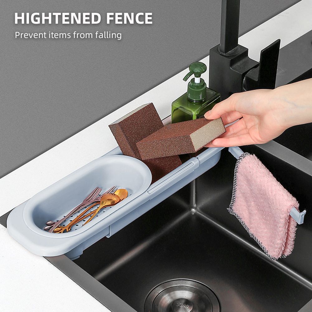 Multifunctional Partition Kitchen Retractable Sink Drain