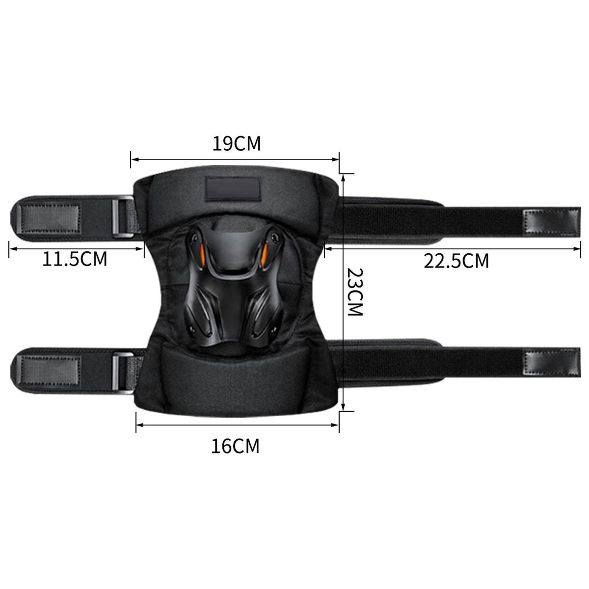 2 Pcs Motorcycle Riding Elbow Pads Adjustable Motorcycle Warm Elbow Pads Knee Pads Fall Protection Device with Reflective at Night