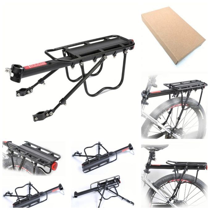 Bike Cargo Rack Adjustable Quick Release Universal Aluminum Alloy Rear