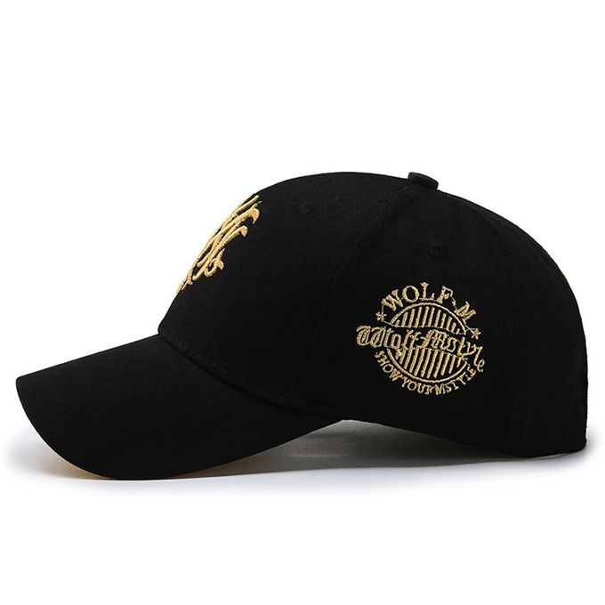 Embroidered Letters Baseball Cap Visor Sports Cap Men's Fashion Cap