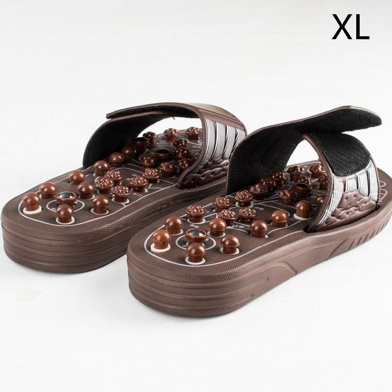 Acupressure Foot Massager Massage Slippers Shoes Reflexology Sandals Relief Plantar Fasciitis Arthritis for Men Women XL