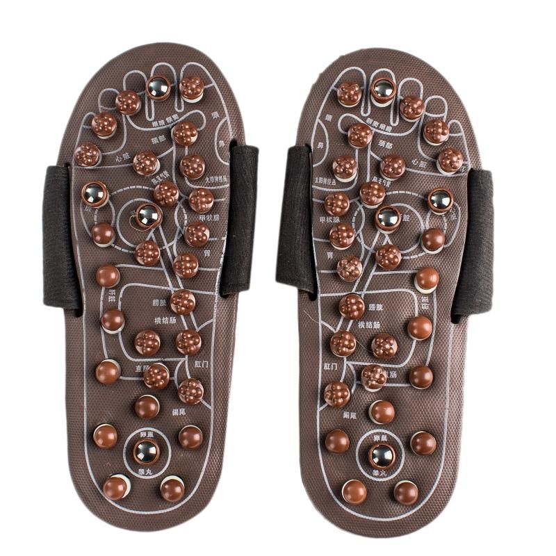 Acupressure Foot Massager Massage Slippers Shoes Reflexology Sandals Relief Plantar Fasciitis Arthritis for Men Women XL