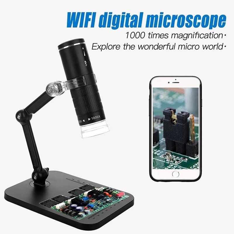 50X-1000X Wireless Digital Microscope Handheld USB HD