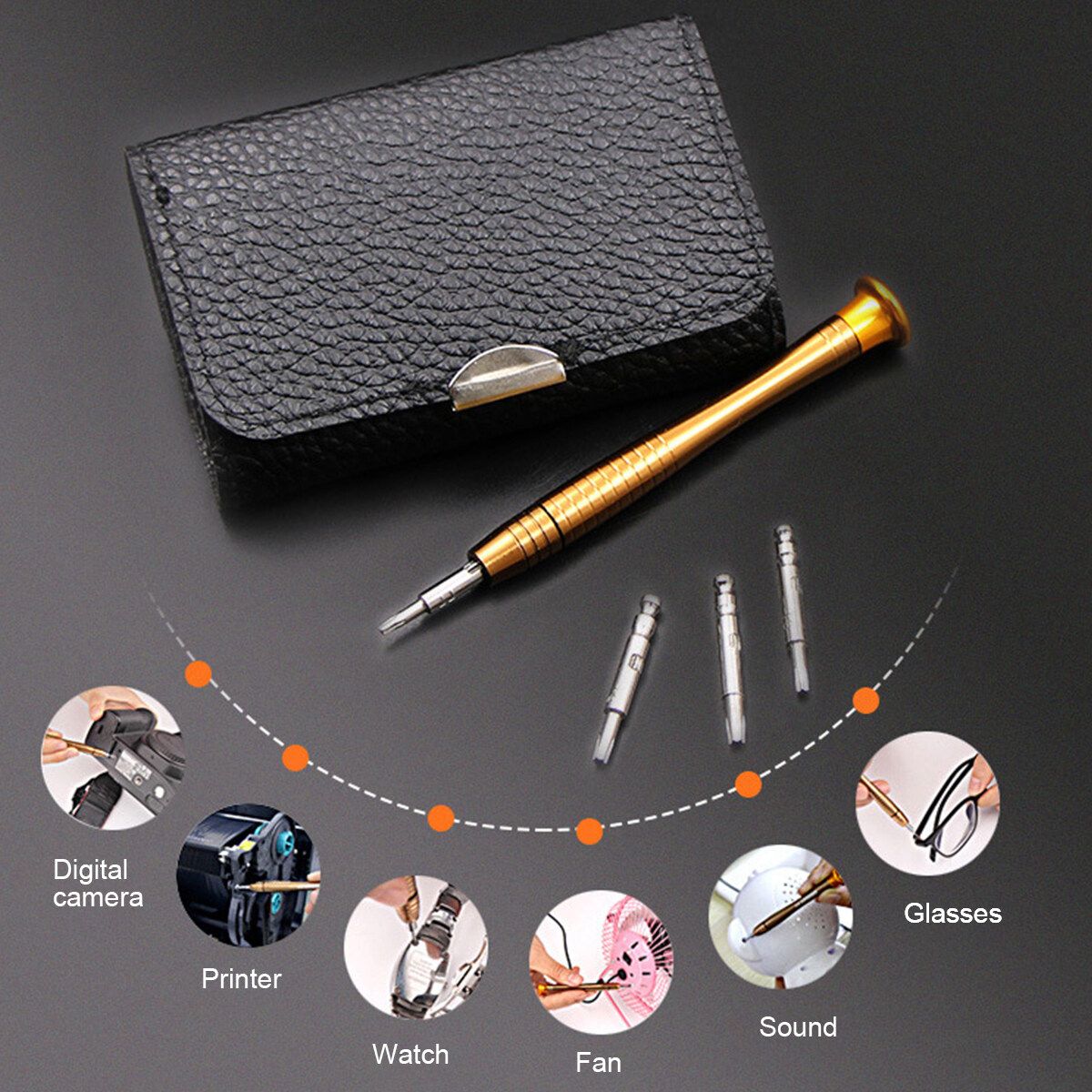 25 In 1 Electric Precision Screwdriver Set Computer Laptop Phone Repair Kit Tool