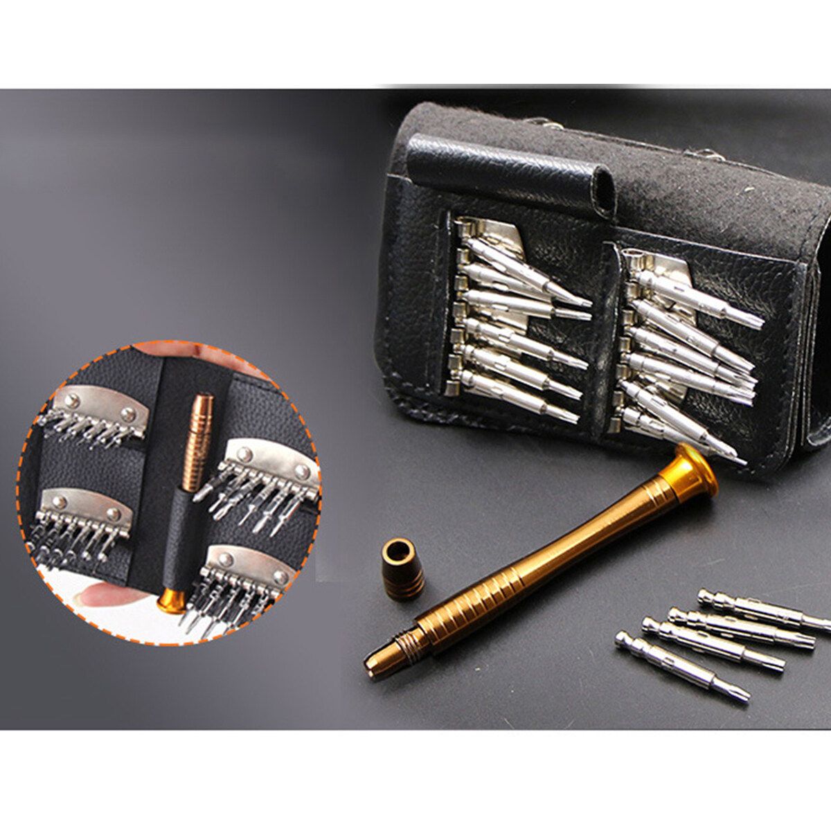 25 In 1 Electric Precision Screwdriver Set Computer Laptop Phone Repair Kit Tool