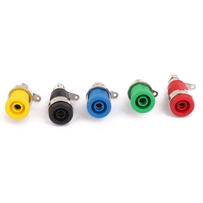 5pcs 4mm Binding Post Speaker Terminal Banana Plug   Socket Connectors