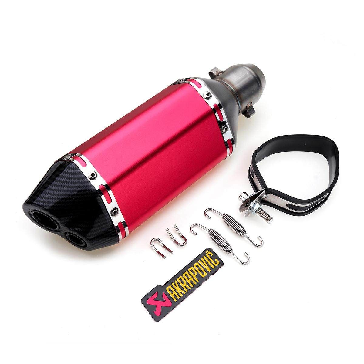 310MM Universal Motorcycle ATV Exhaust Muffler Pipe + DB Killer Slip 38-51mm