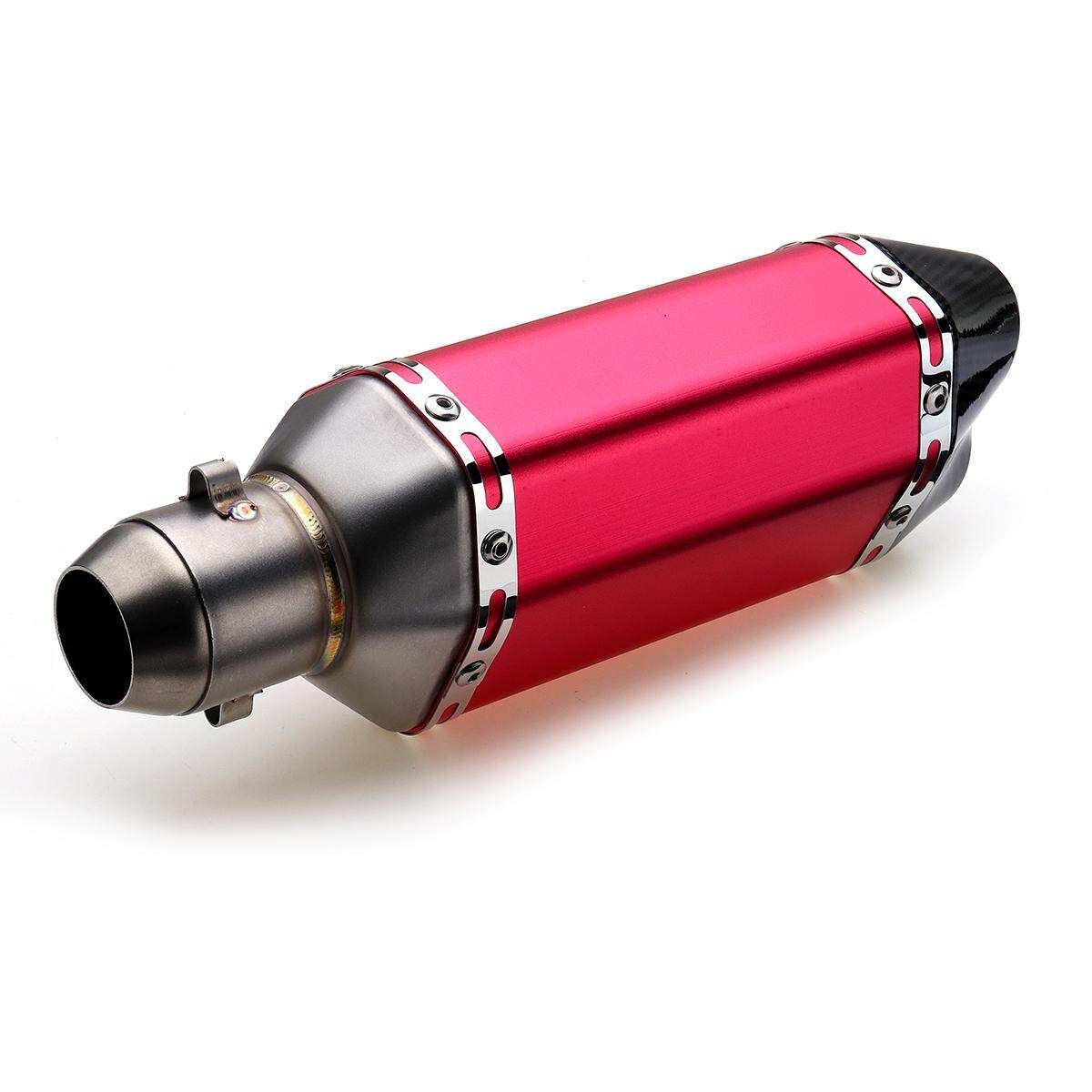 310MM Universal Motorcycle ATV Exhaust Muffler Pipe + DB Killer Slip 38-51mm