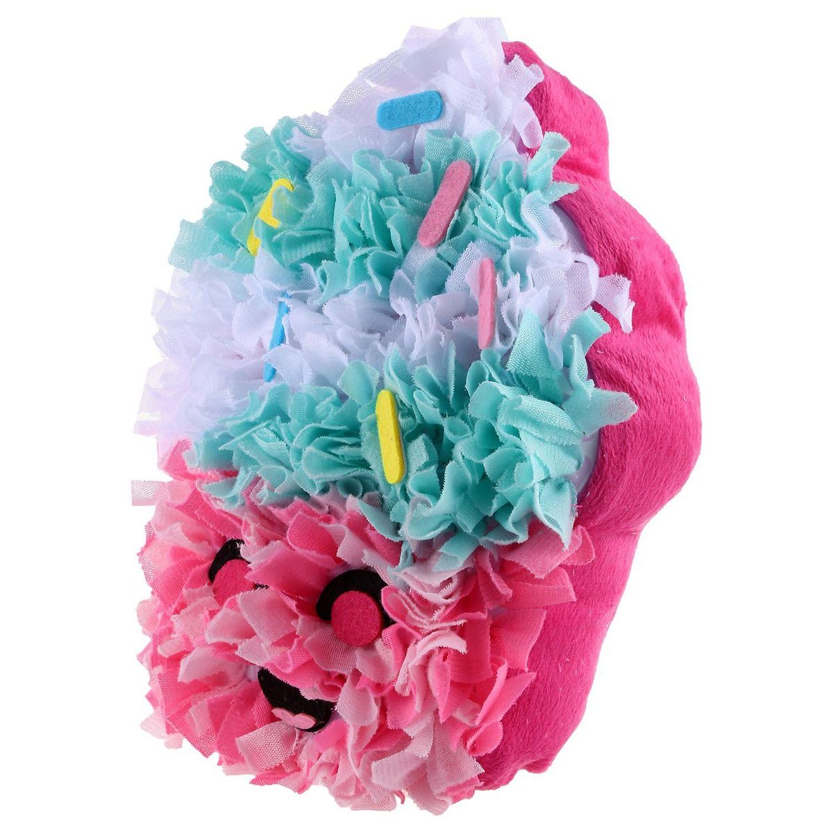 Plush Craft Cake Pillow Fabric By Number Kit, Cake Love