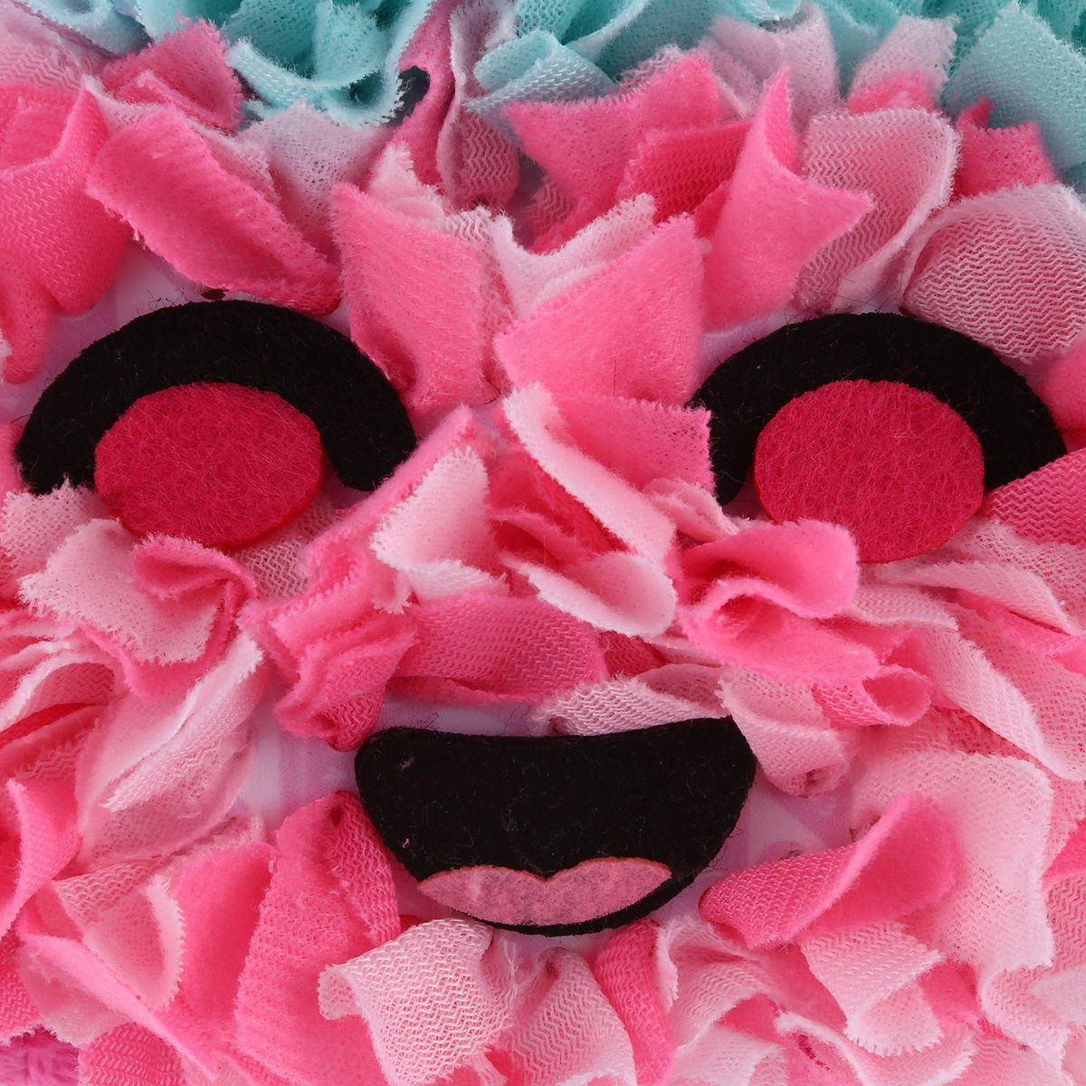 Plush Craft Cake Pillow Fabric By Number Kit, Cake Love