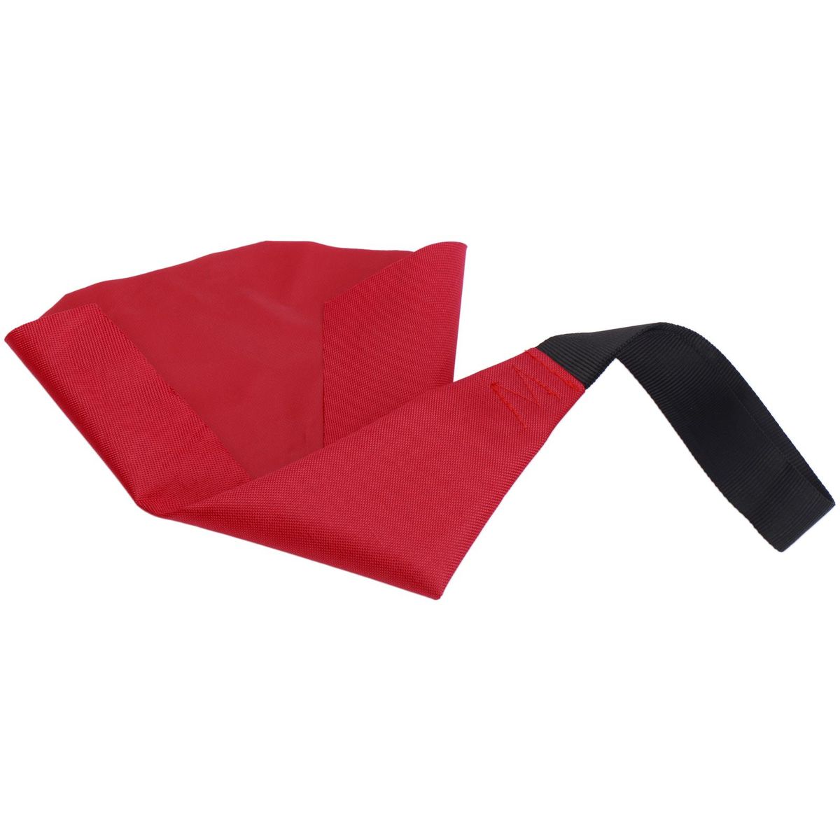 Kayak Red Flag with Webbing Travel Warning Flag for Boat Canoes Safety Accessories
