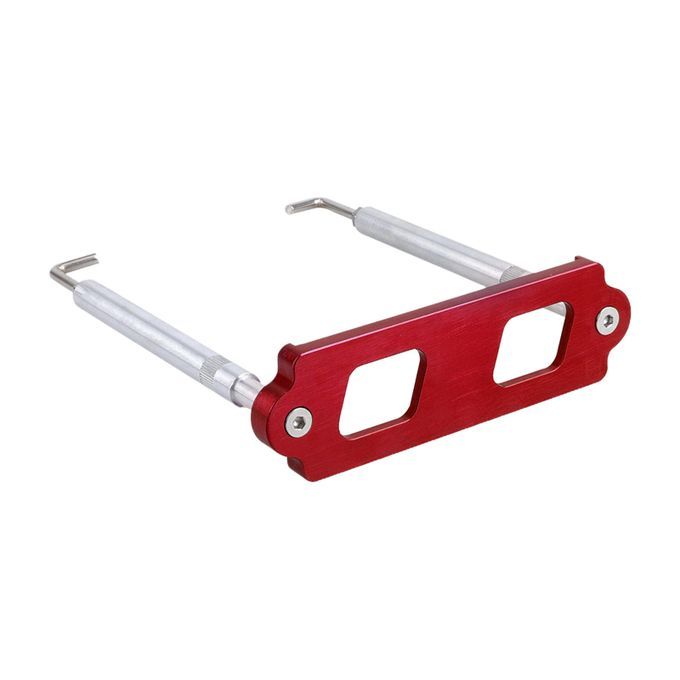 Car Battery Tie Down Bracket Rod For Honda Civic / CRX S2000 2000 Red