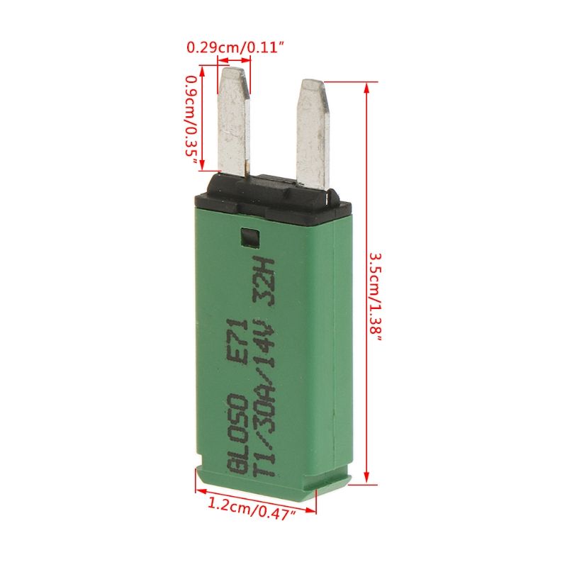 5-30A Circuit Mini Breaker Fuse ATM Fuse Pins Automotive