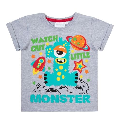 Boys Novelty Printed Number T-shirts No 1