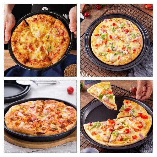 Pizza Pan Set - Pack Of 3 Pieces Set  26cm,29cm,32cm