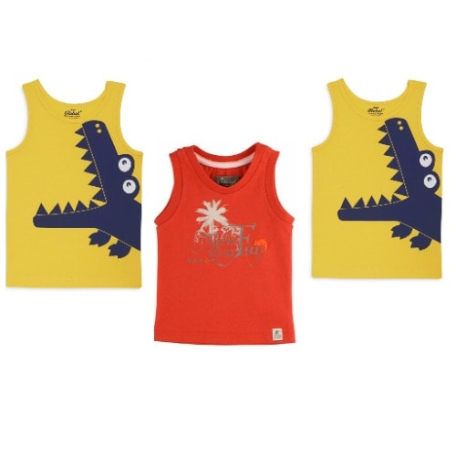 Baby Boy Vests- Pack Of 3