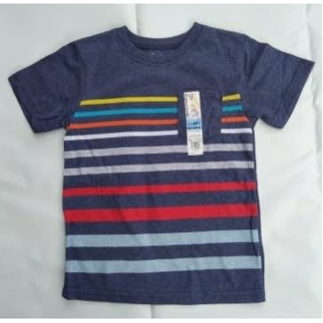 Boy's  Stripe  T-Shirt -Multicolor