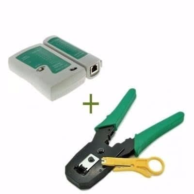 Network Cable Tester And Crimper.