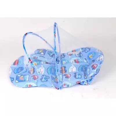 Happy Baby Little Baby Bed - Blue