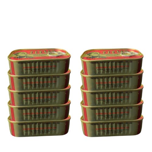 Sardine Fish In Vegetable Oil- 10 Pieces