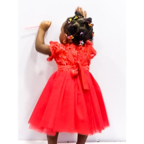 Baby Girl Ball Gown - Red
