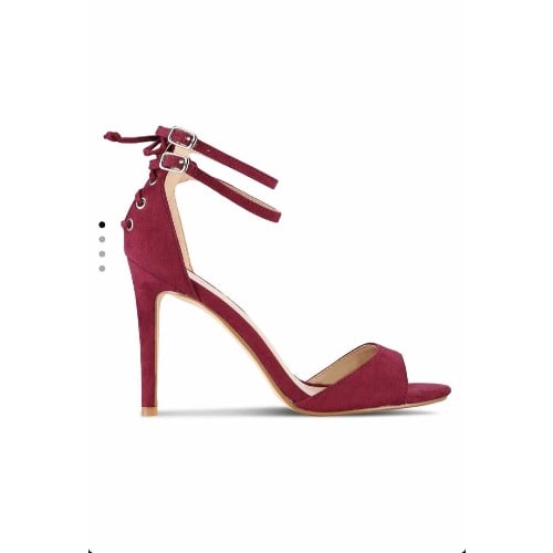 Ankle Strap Heeled Sandal