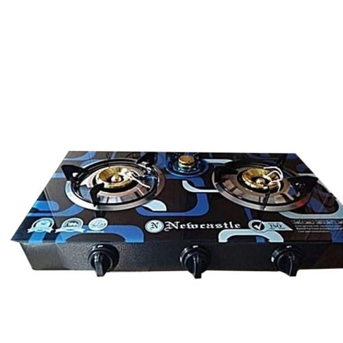 3 Bunner Top Glass Gas Cooker