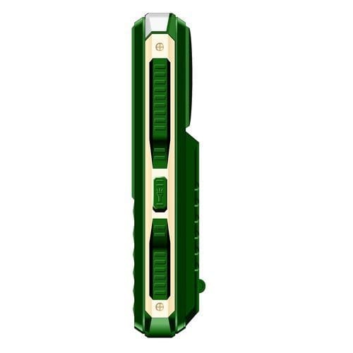 Tv King-2.8inch -10,000mAh Power Bank Phone- Green