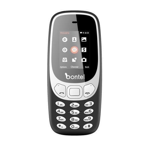 3310 Feature - Torch Light - 1000mAh -  Black