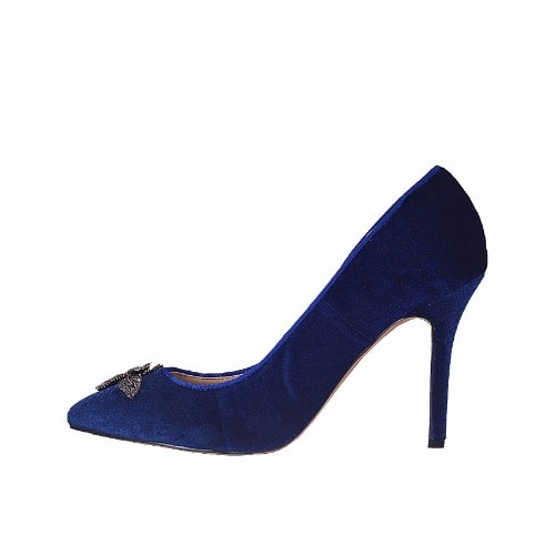 Women Court Shoe - Blue
