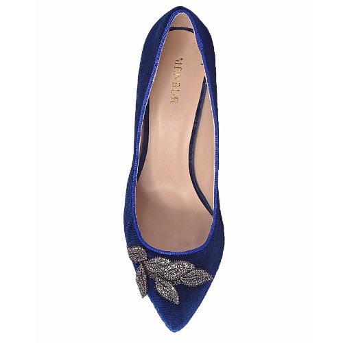 Women Court Shoe - Blue