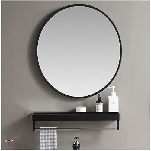 Bathroom Mirror - Black