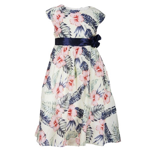 - Multicolored Girl Cotton Dress